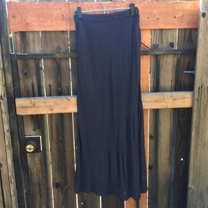 Rare vintage Comme des Garcons paneled maxi skirt